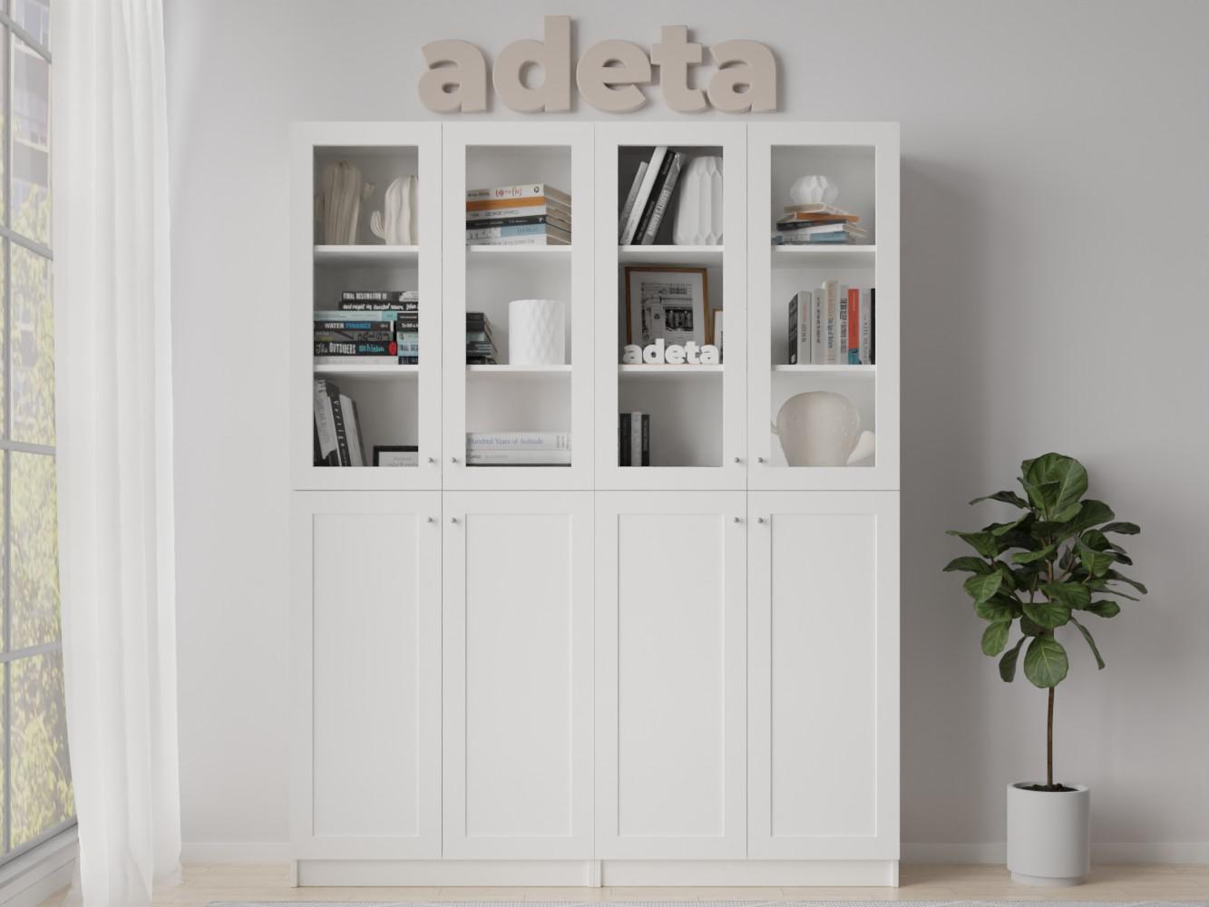 Книжный шкаф Билли 342 white ИКЕА (IKEA) изображение товара