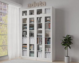 Изображение товара Книжный шкаф Билли 395 white ИКЕА (IKEA) на сайте adeta.ru